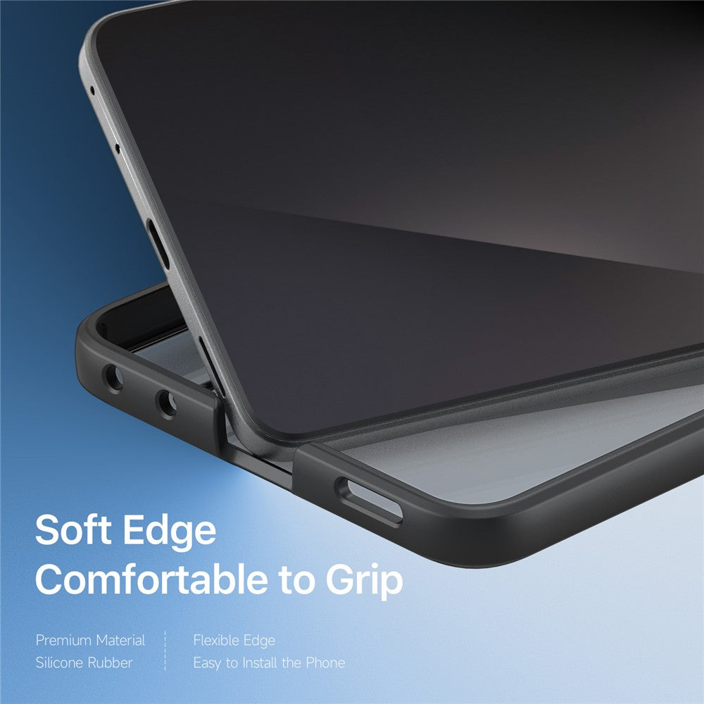 DUX DUCIS Aimo Series For Samsung Galaxy Z Flip8 Magnetic Case PC + TPU Clear Back Phone Cover (REACH Certification)