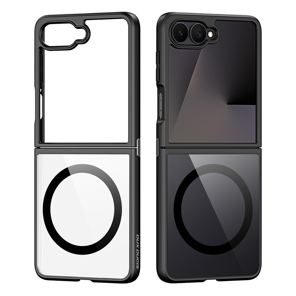 DUX DUCIS Aimo Series For Samsung Galaxy Z Flip8 Magnetic Case PC + TPU Clear Back Phone Cover (REACH Certification)