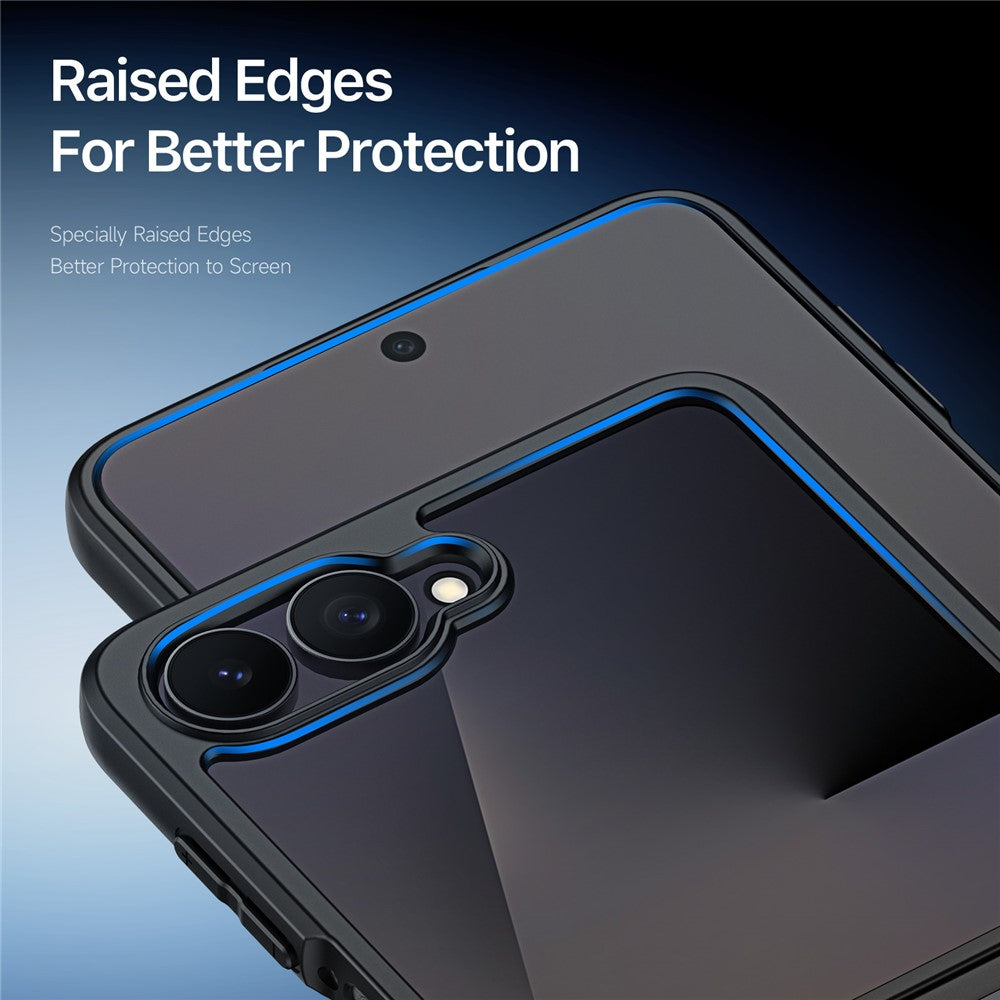 DUX DUCIS Aimo Series For Samsung Galaxy Z Flip8 Magnetic Case PC + TPU Clear Back Phone Cover (REACH Certification)