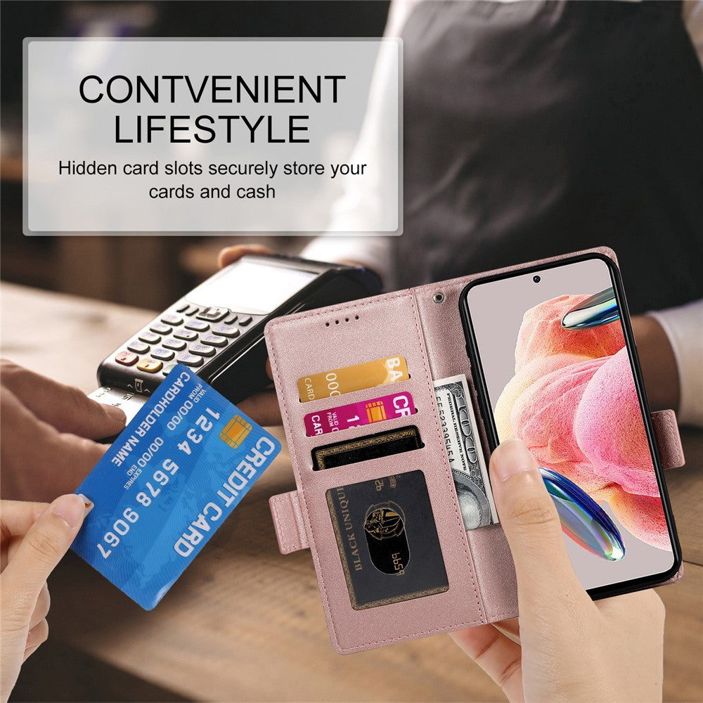 For Samsung Galaxy A27 5G Stand Case PU Leather Wallet Phone Cover