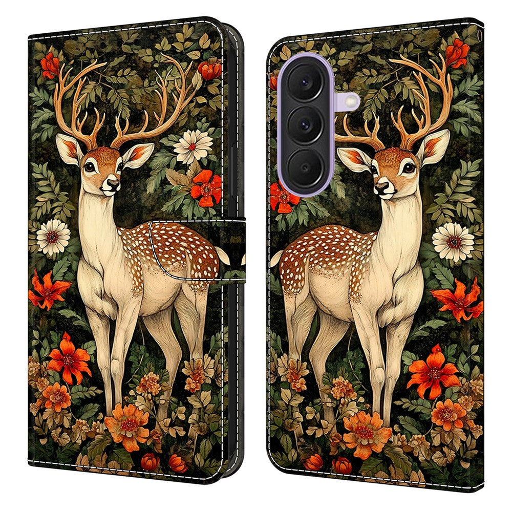 For Samsung Galaxy A37 5G Wallet Stand Case Pattern Printing Leather Phone Cover