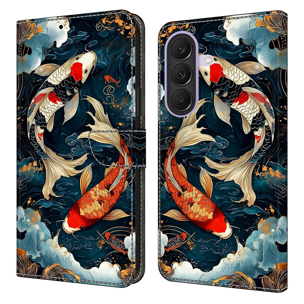 For Samsung Galaxy A37 5G Wallet Stand Case Pattern Printing Leather Phone Cover