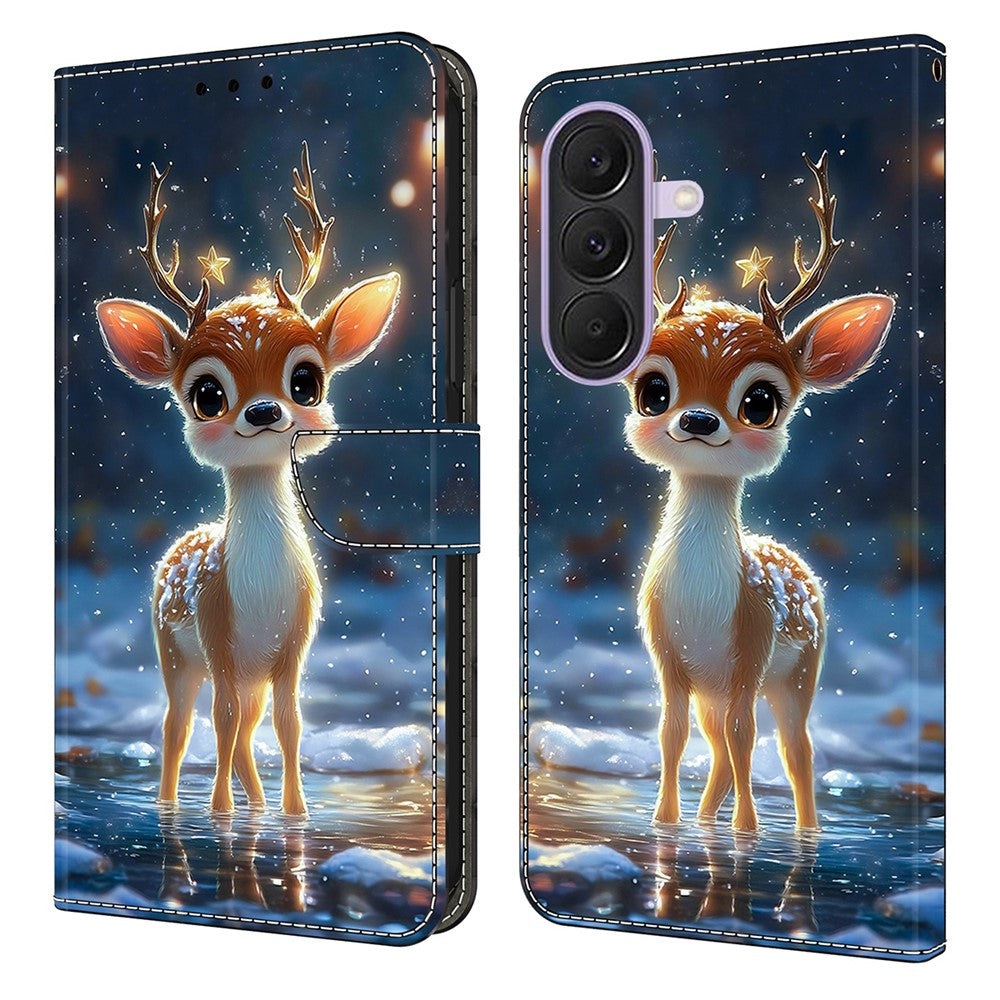 For Samsung Galaxy A37 5G Wallet Stand Case Pattern Printing Leather Phone Cover