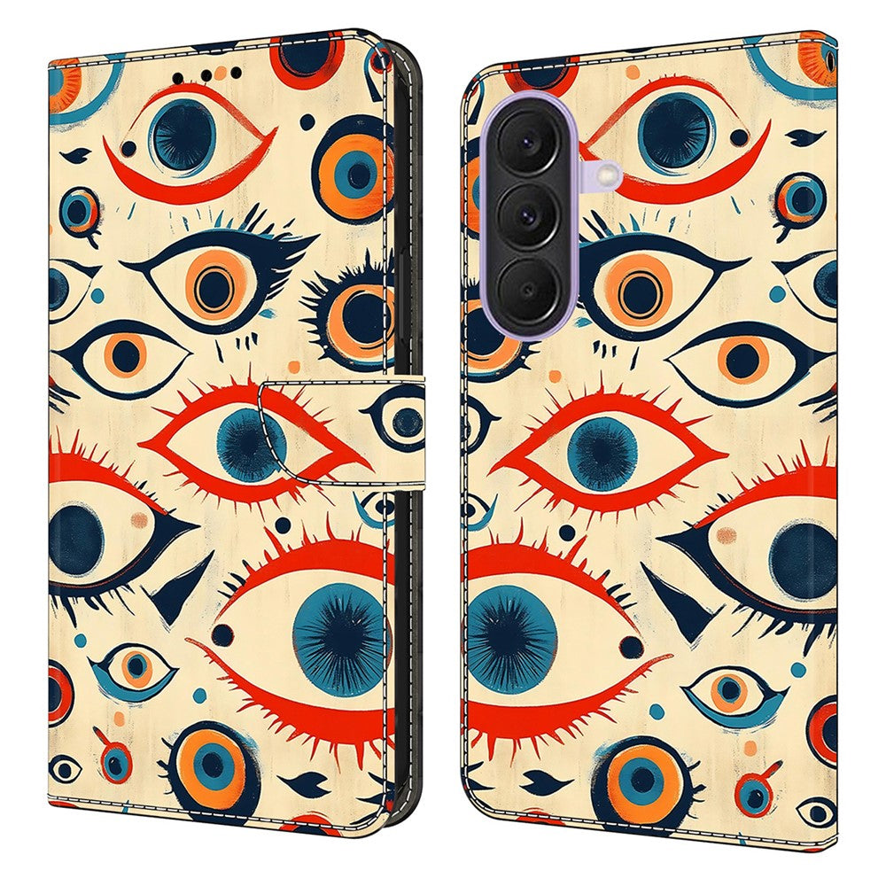 For Samsung Galaxy A37 5G Wallet Stand Case Pattern Printing Leather Phone Cover