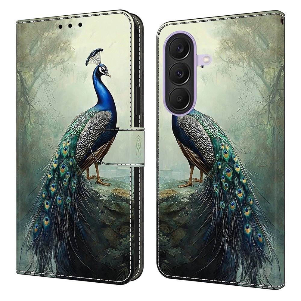 For Samsung Galaxy A37 5G Wallet Stand Case Pattern Printing Leather Phone Cover