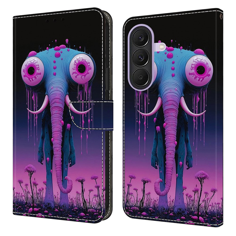 For Samsung Galaxy A37 5G Wallet Stand Case Pattern Printing Leather Phone Cover