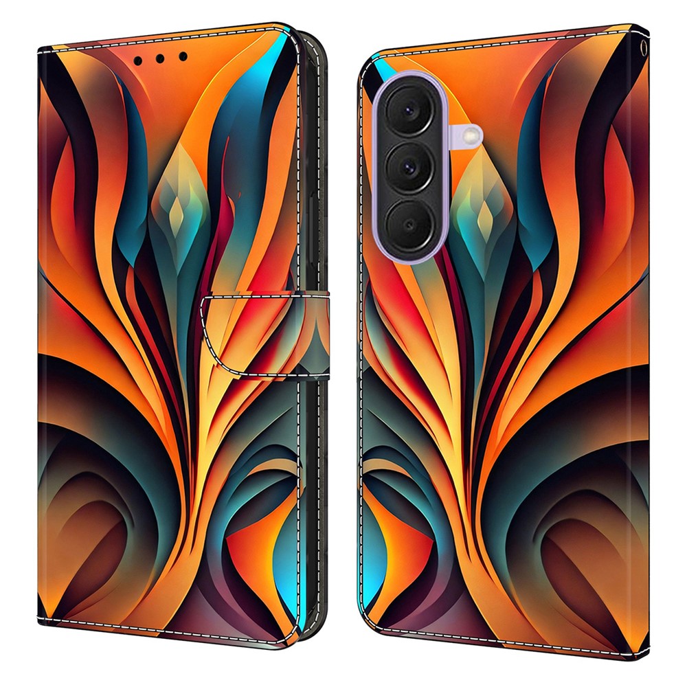 For Samsung Galaxy A57 5G Wallet Stand Case Pattern Printing Leather Phone Cover