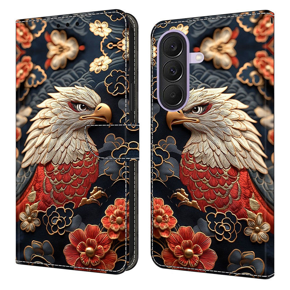 For Samsung Galaxy A57 5G Wallet Stand Case Pattern Printing Leather Phone Cover