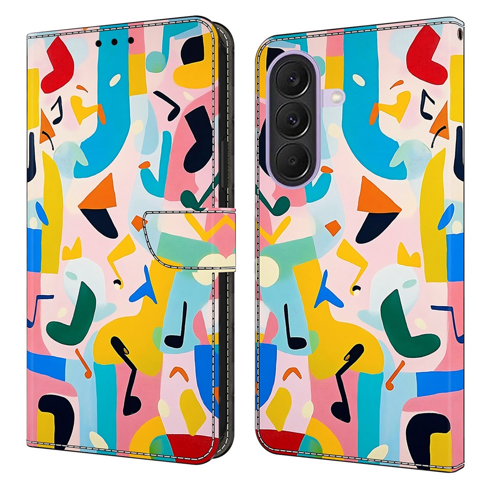 For Samsung Galaxy A57 5G Wallet Stand Case Pattern Printing Leather Phone Cover