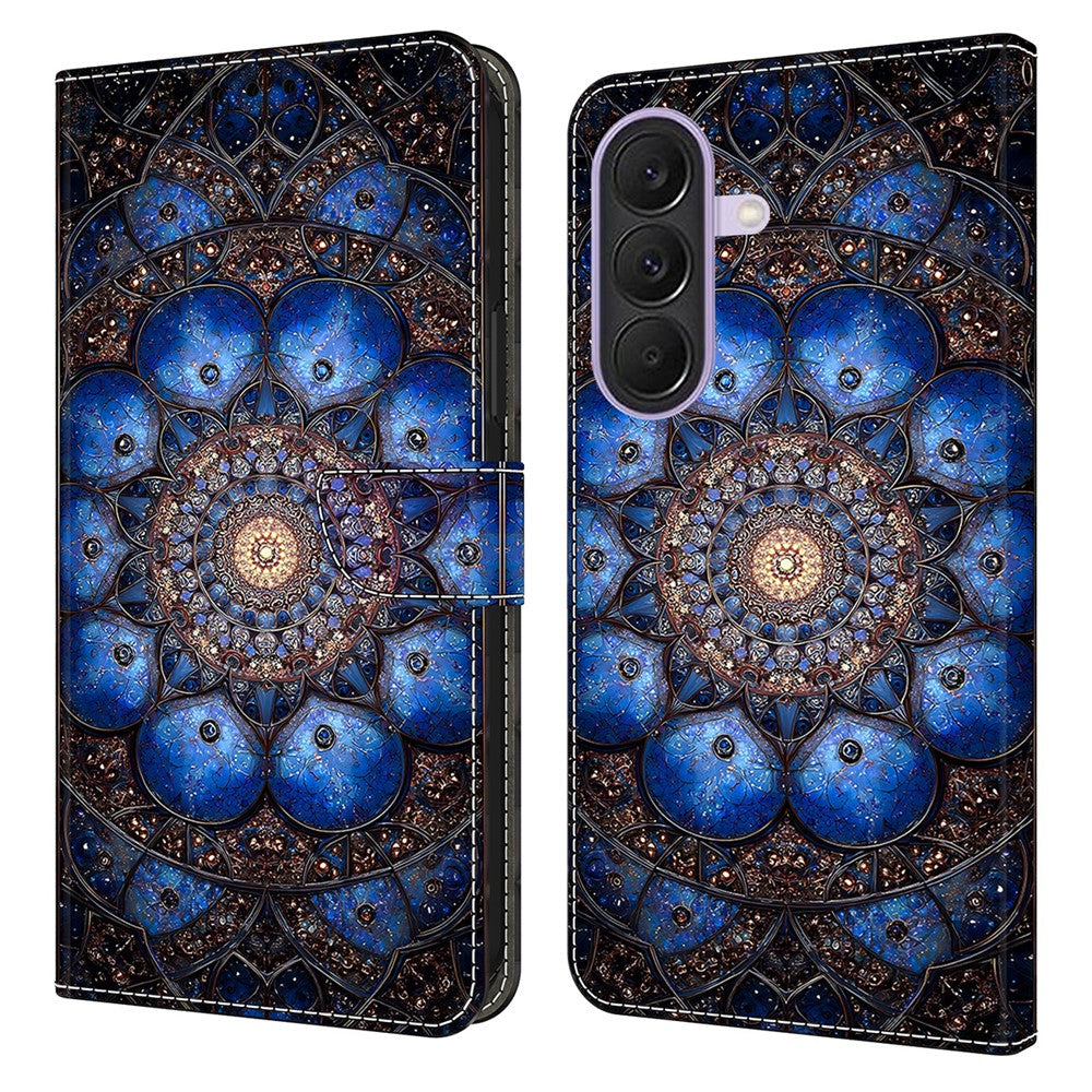 For Samsung Galaxy A27 5G Wallet Stand Case Pattern Printing Leather Phone Cover
