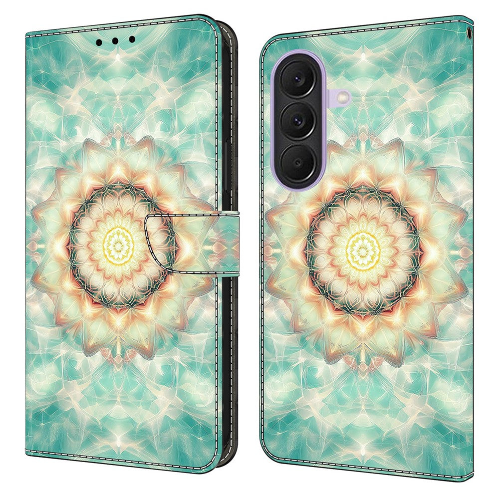 For Samsung Galaxy A27 5G Wallet Stand Case Pattern Printing Leather Phone Cover