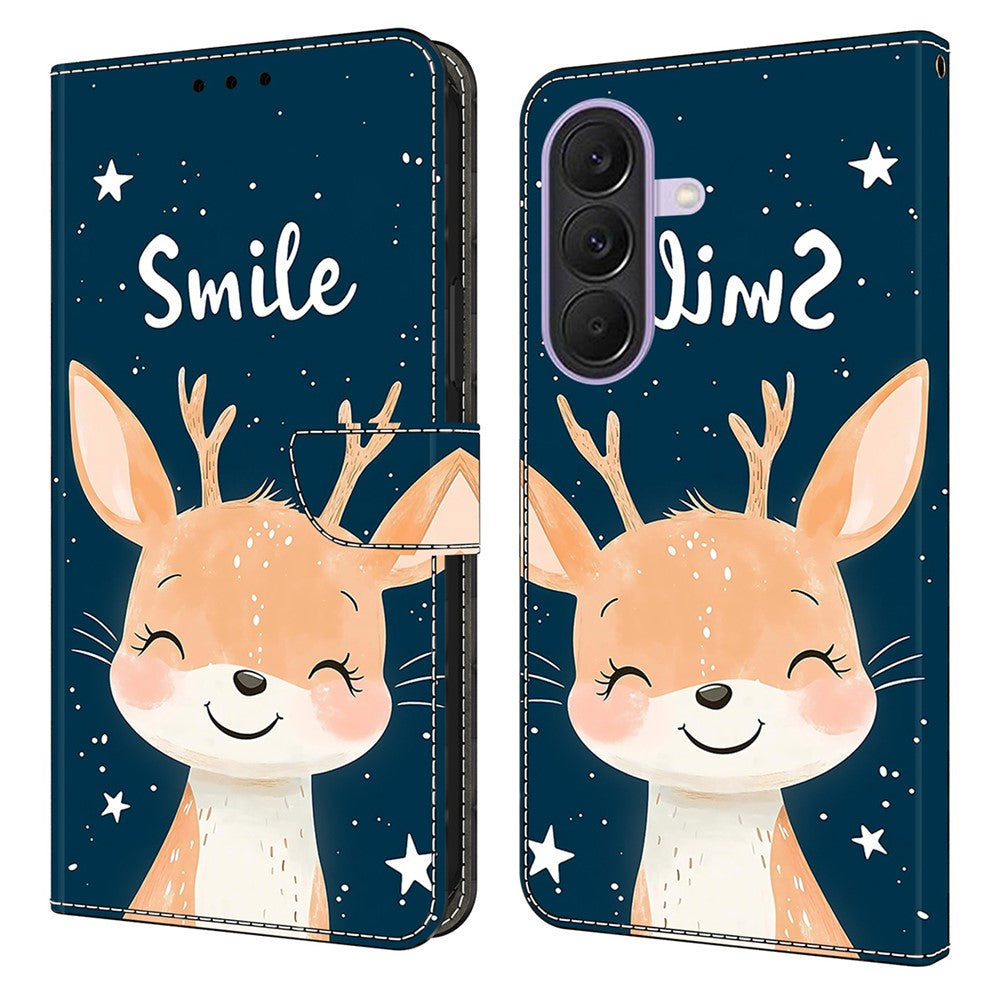 For Samsung Galaxy A27 5G Wallet Stand Case Pattern Printing Leather Phone Cover