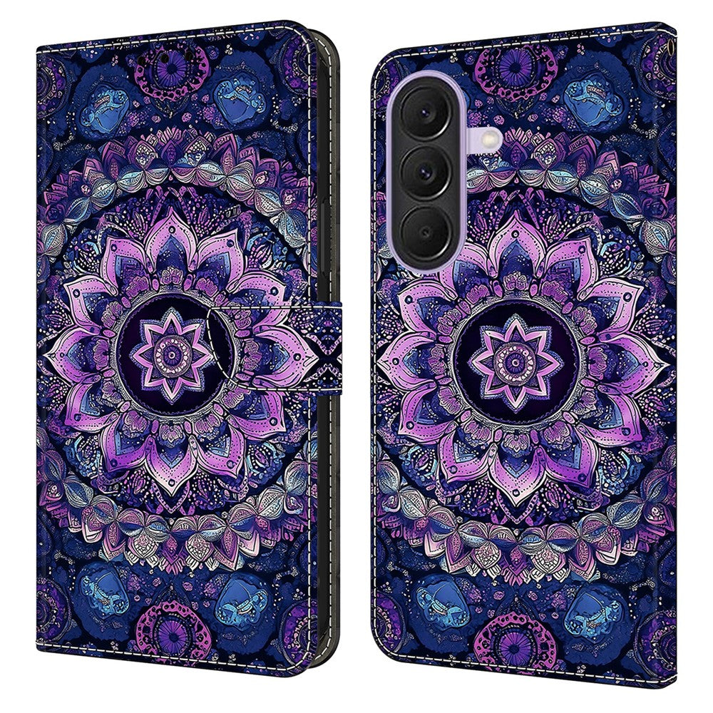 For Samsung Galaxy A27 5G Wallet Stand Case Pattern Printing Leather Phone Cover