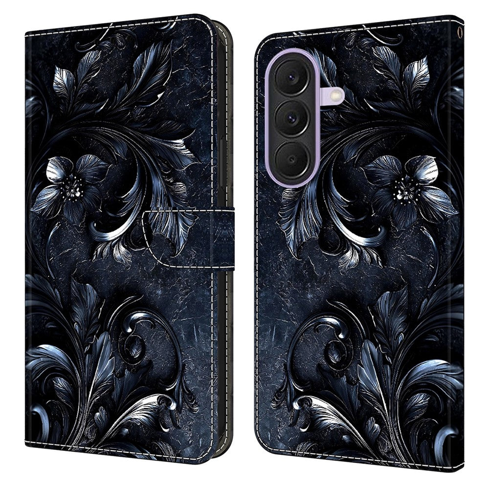 For Samsung Galaxy A27 5G Wallet Stand Case Pattern Printing Leather Phone Cover