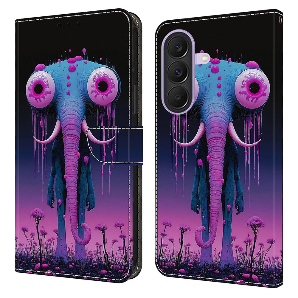 For Samsung Galaxy A27 5G Wallet Stand Case Pattern Printing Leather Phone Cover