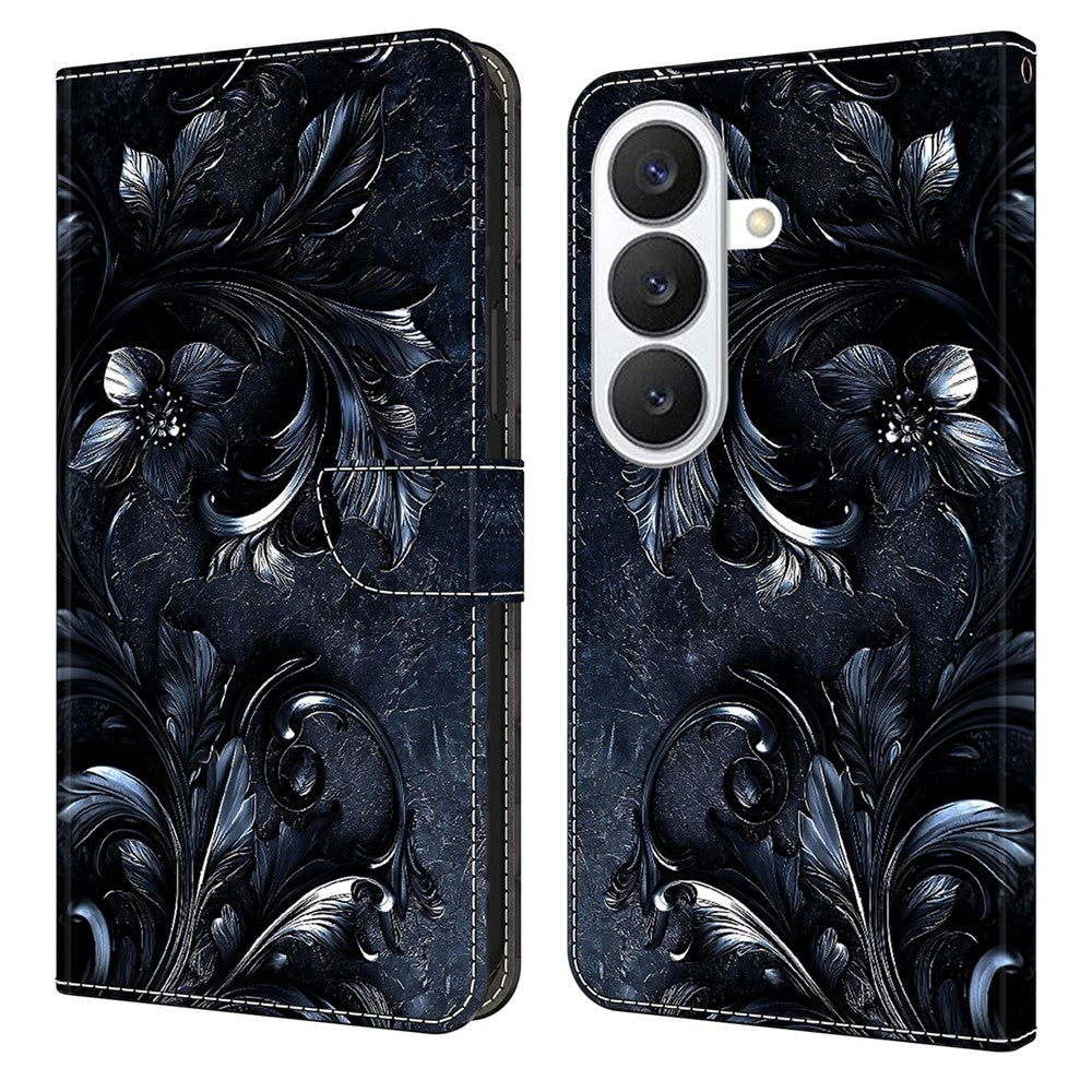 For Samsung Galaxy S26 Wallet Stand Case Pattern Printing Leather Phone Cover