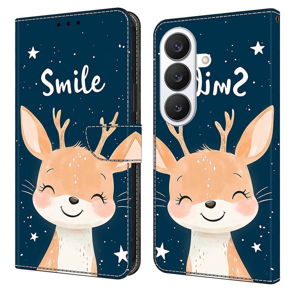 For Samsung Galaxy S26 Wallet Stand Case Pattern Printing Leather Phone Cover