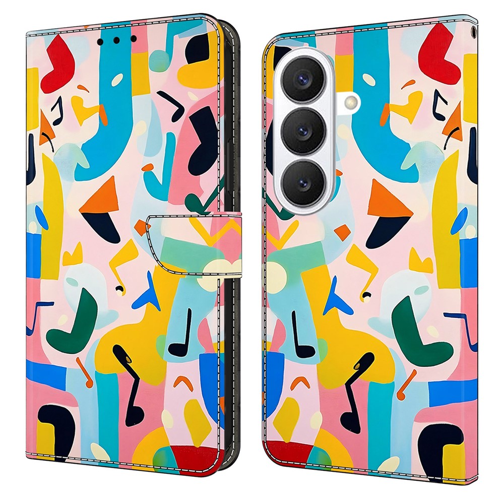 For Samsung Galaxy S26 Wallet Stand Case Pattern Printing Leather Phone Cover