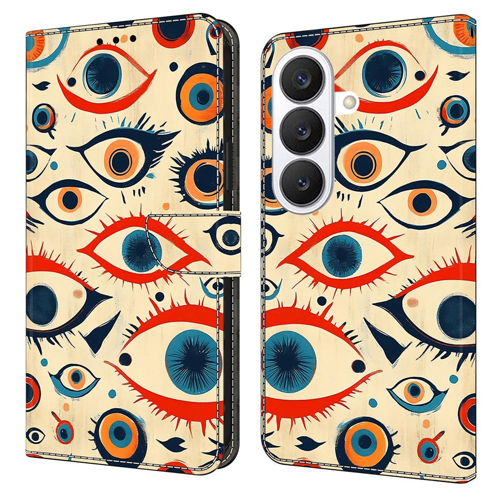 For Samsung Galaxy S26 Wallet Stand Case Pattern Printing Leather Phone Cover