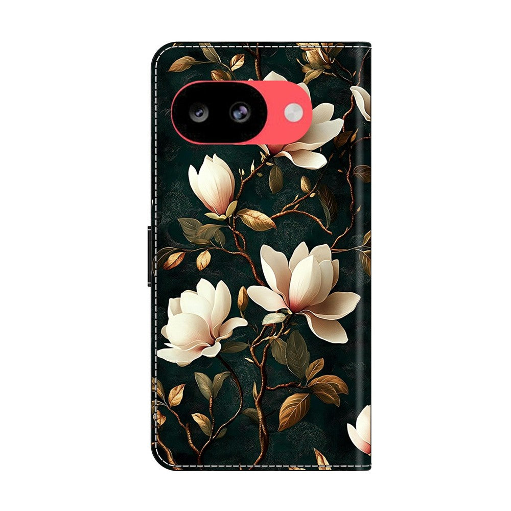For Google Pixel 10a Wallet Stand Case Pattern Printing Leather Phone Cover