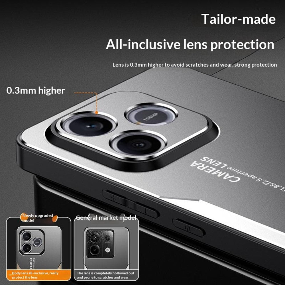 For Honor 600 Lite 5G Phone Case Aluminium Alloy TPU PC Back Cover