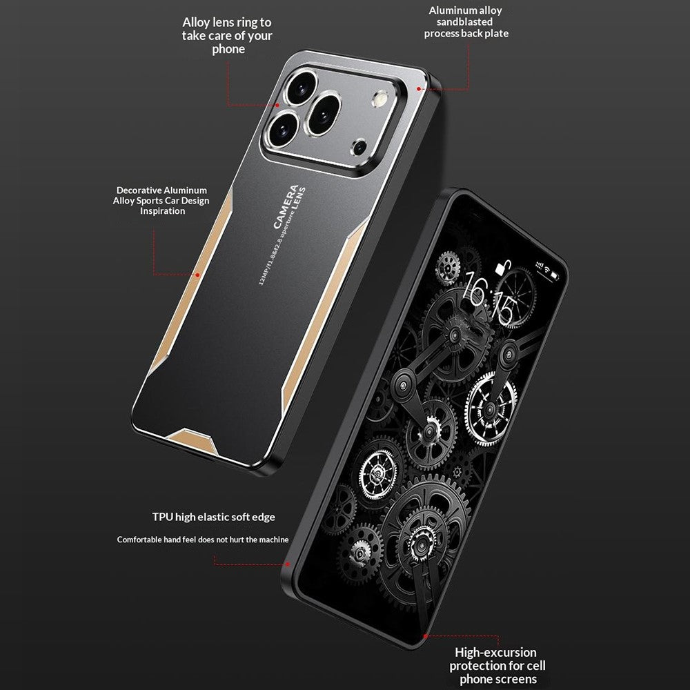 For Honor 600 Pro 5G Phone Case Aluminium Alloy TPU PC Back Cover