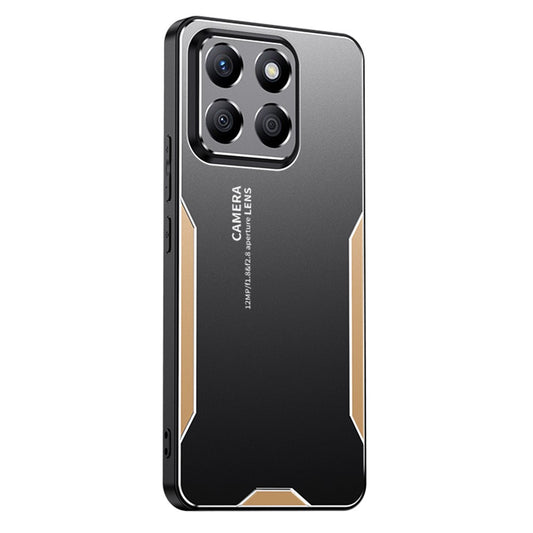 For  Honor 400 Smart 4G  /  400 Smart 5G  /  X7d 5G Phone Case Aluminium Alloy TPU PC Back Cover