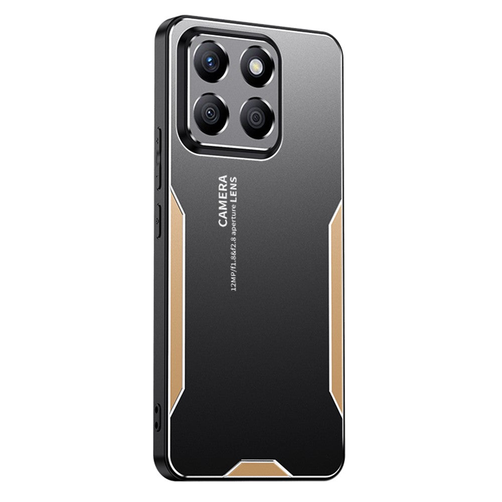 For  Honor 400 Smart 4G  /  400 Smart 5G  /  X7d 5G Phone Case Aluminium Alloy TPU PC Back Cover