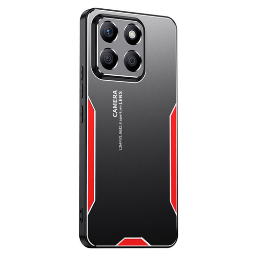 For  Honor 400 Smart 4G  /  400 Smart 5G  /  X7d 5G Phone Case Aluminium Alloy TPU PC Back Cover