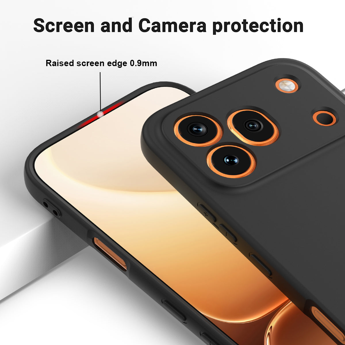For Honor 600 Pro 5G Liquid Silicone Case Phone Back Cover with Hand Strap