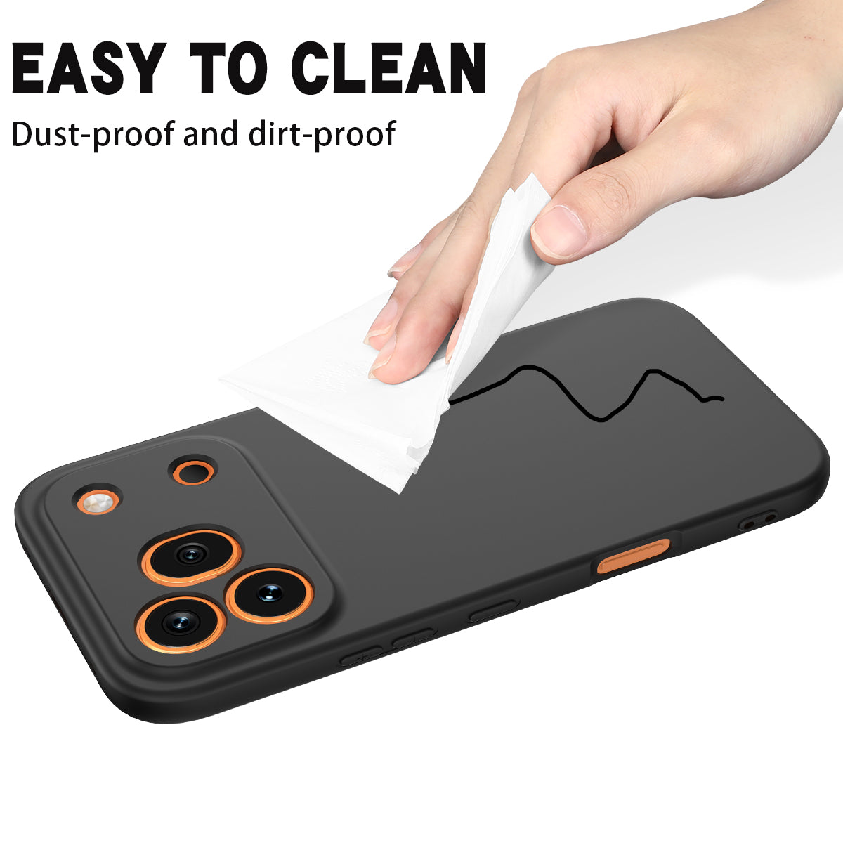 For Honor 600 Pro 5G Liquid Silicone Case Phone Back Cover with Hand Strap
