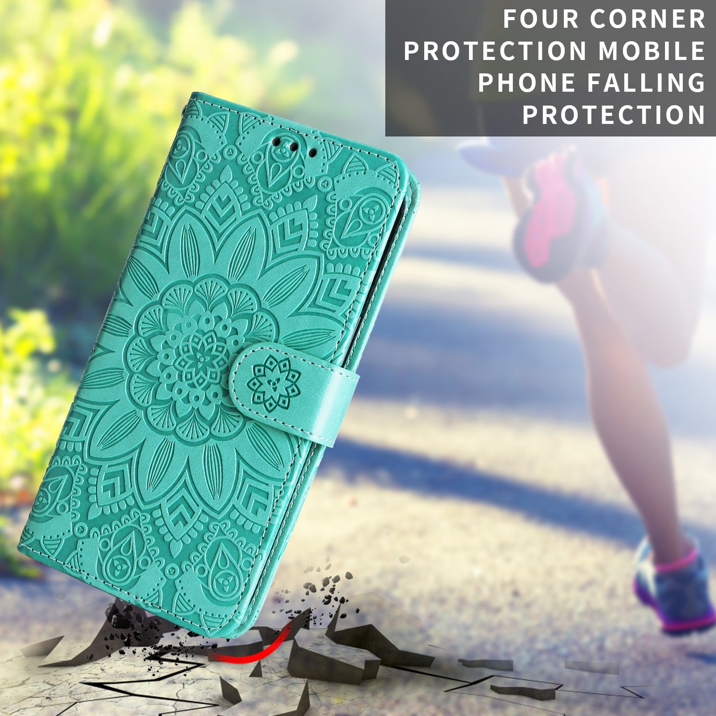 For Xiaomi 17T Case Sunflower Imprint Leather Wallet Phone Cover