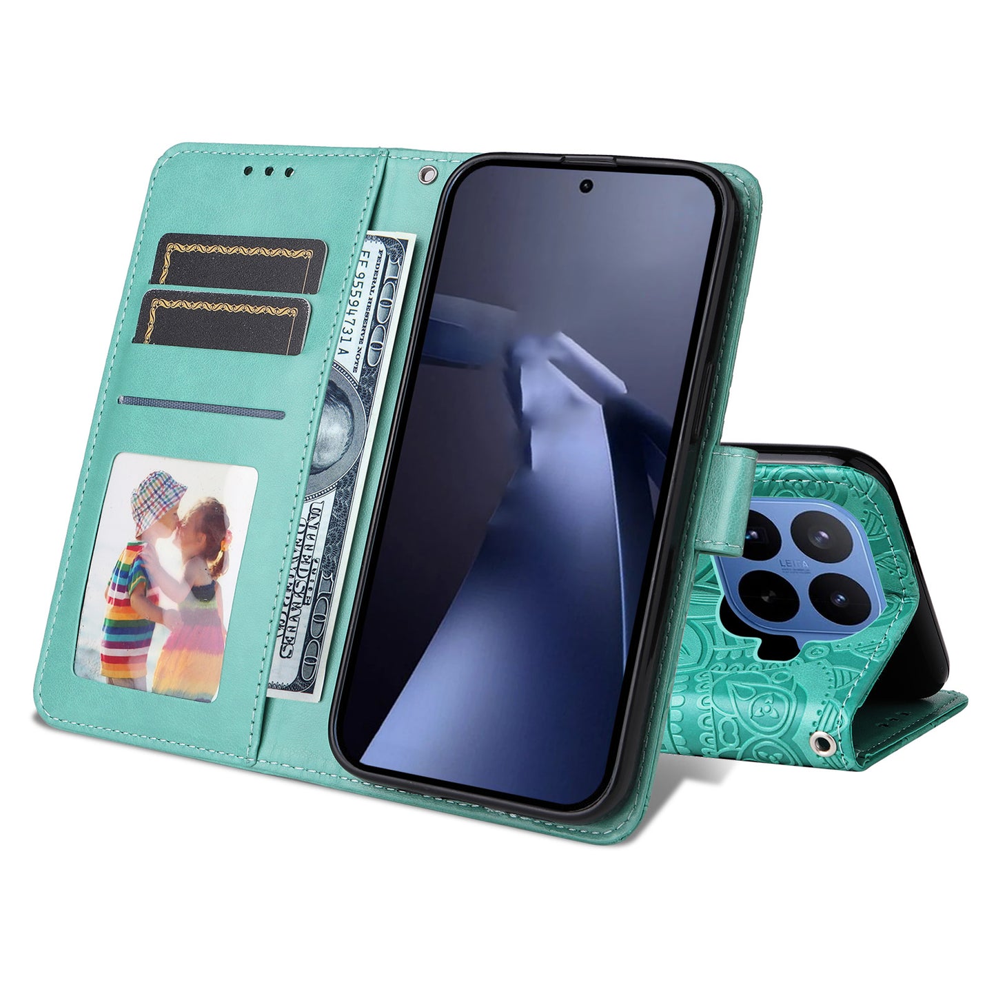 For Xiaomi 17T Pro Case Sunflower Imprint Leather Wallet Phone Cover