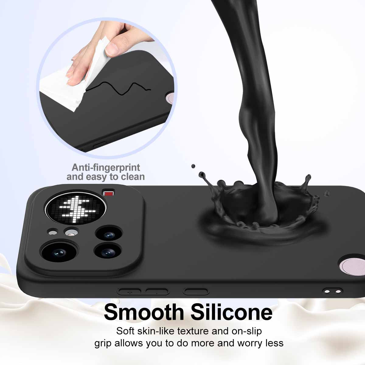 Nothing Phone (4a) Pro Magnetische Handyhülle – Schutzhülle aus stoßfestem Flüssigsilikon