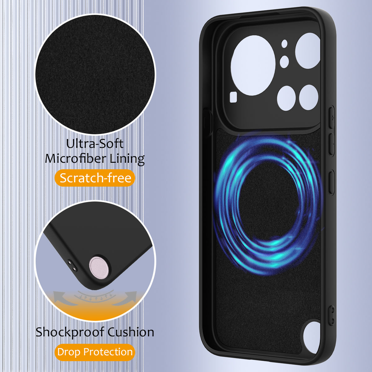 Nothing Phone (4a) Pro Magnetische Handyhülle – Schutzhülle aus stoßfestem Flüssigsilikon