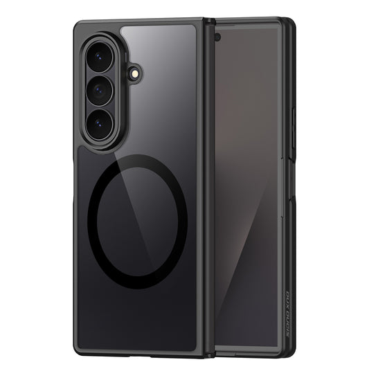 Galaxy Z Fold8 Ultra / Galaxy Z Fold7 5G – Magnetische transparente Handyhülle aus PC und TPU