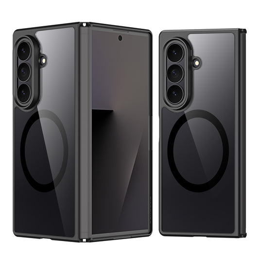 Galaxy Z Fold8 Ultra / Galaxy Z Fold7 5G – Magnetische transparente Handyhülle aus PC und TPU