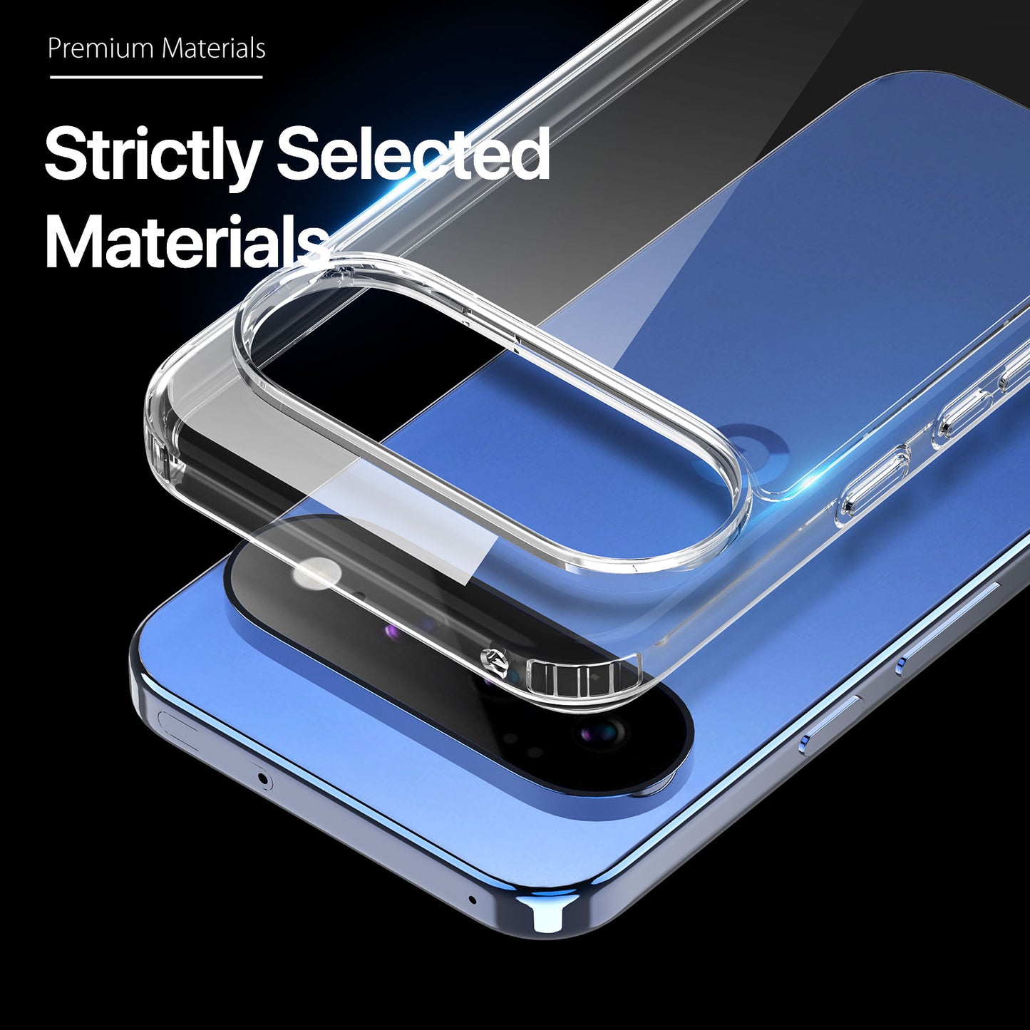 DUX DUCIS for Google Pixel 11 Pro XL Clin Series Clear Phone Case TPU + PC Anti-drop Back Cover
