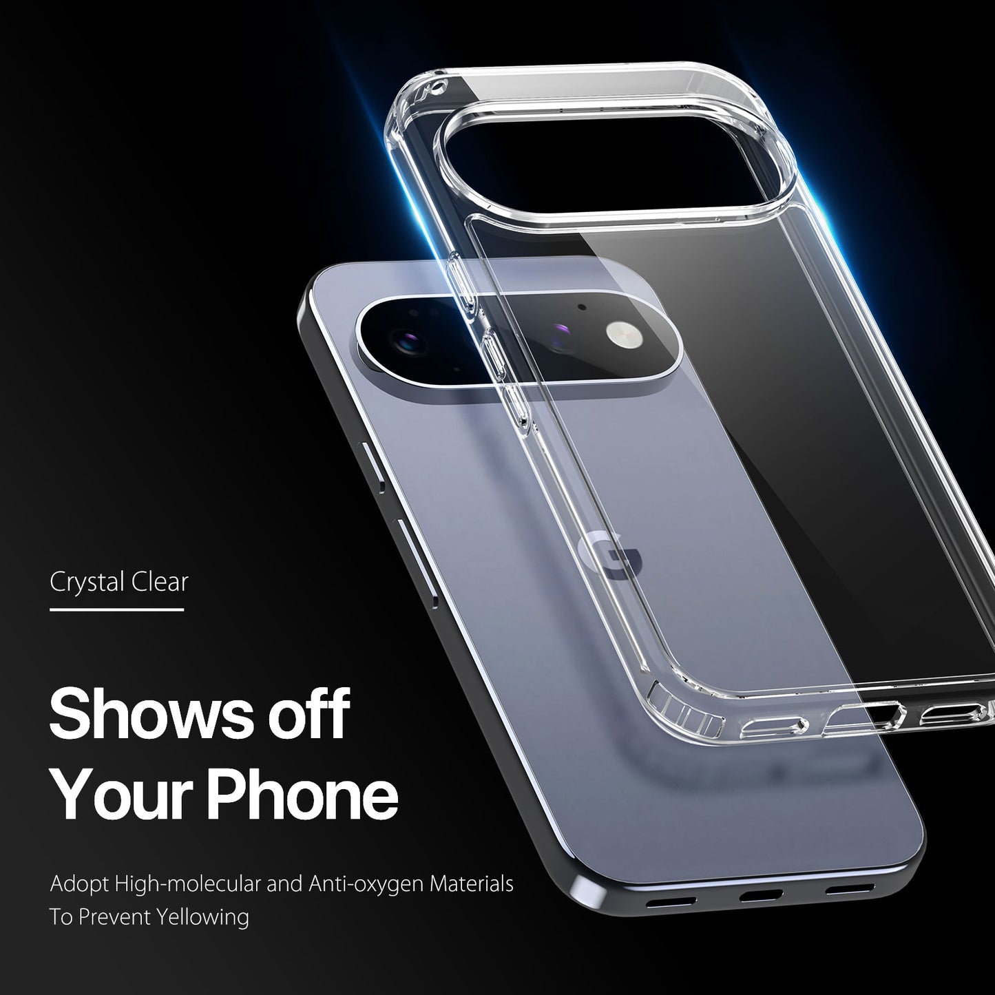 DUX DUCIS for Google Pixel 11 Pro / Google Pixel 11 Clin Series Clear Phone Case TPU + PC Anti-drop Back Cover