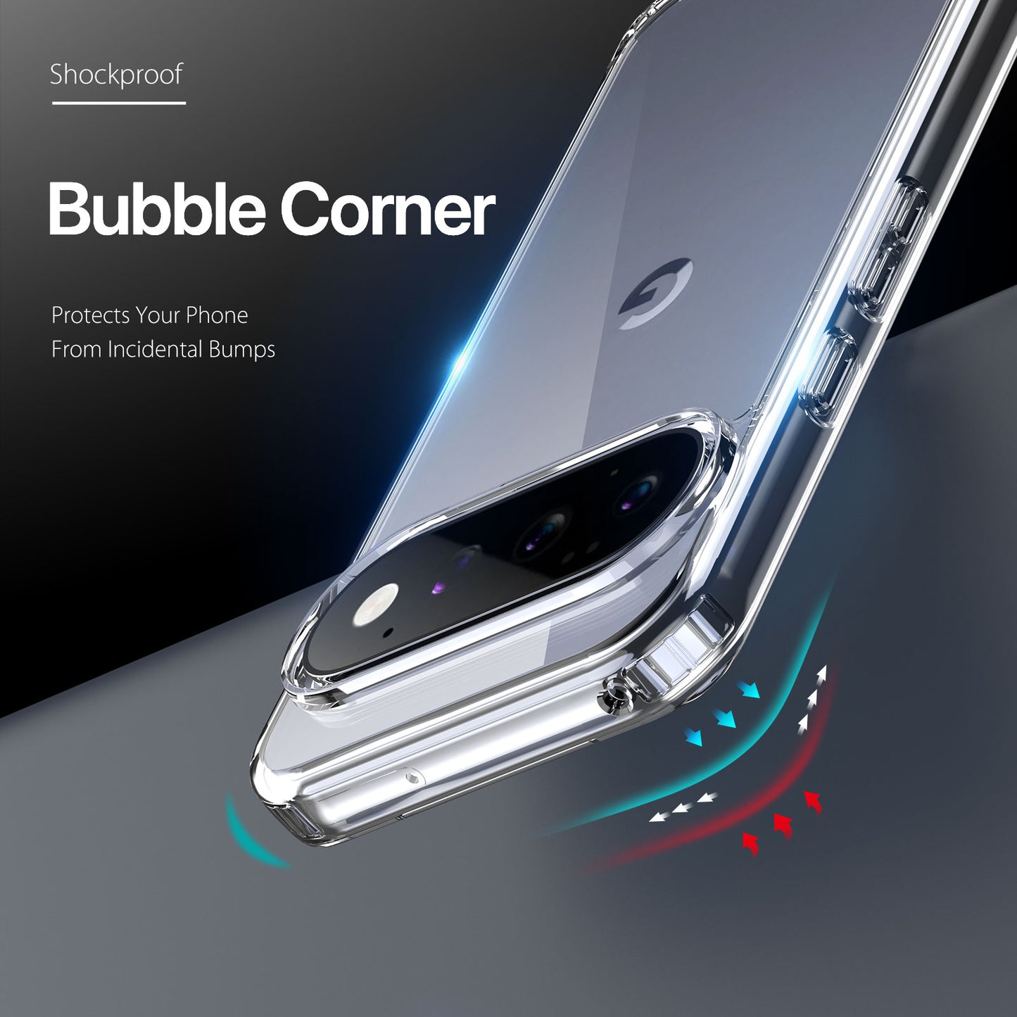 DUX DUCIS for Google Pixel 11 Pro / Google Pixel 11 Clin Series Clear Phone Case TPU + PC Anti-drop Back Cover