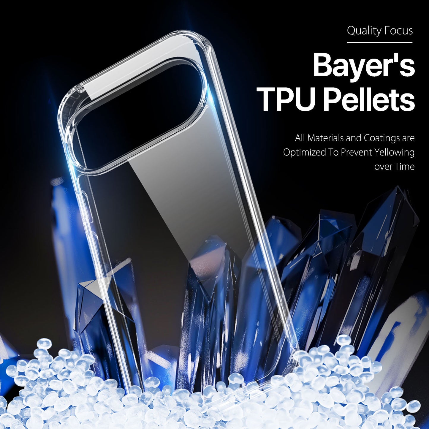 DUX DUCIS for Google Pixel 11 Pro / Google Pixel 11 Clin Series Clear Phone Case TPU + PC Anti-drop Back Cover