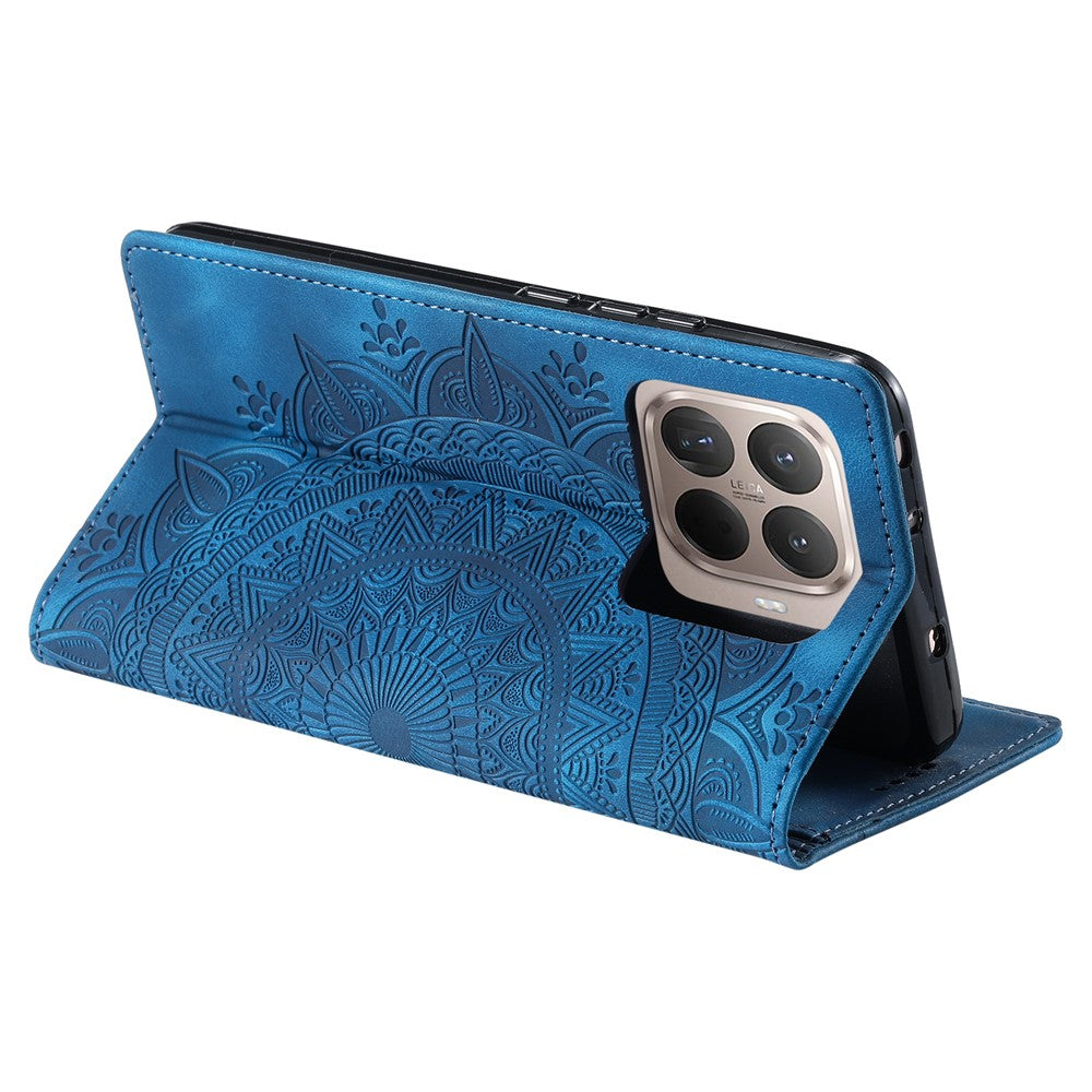 Xiaomi 17T Pro – Wallet-Handyhülle aus PU-Leder und TPU, mit Ständer, mit Motivdruck