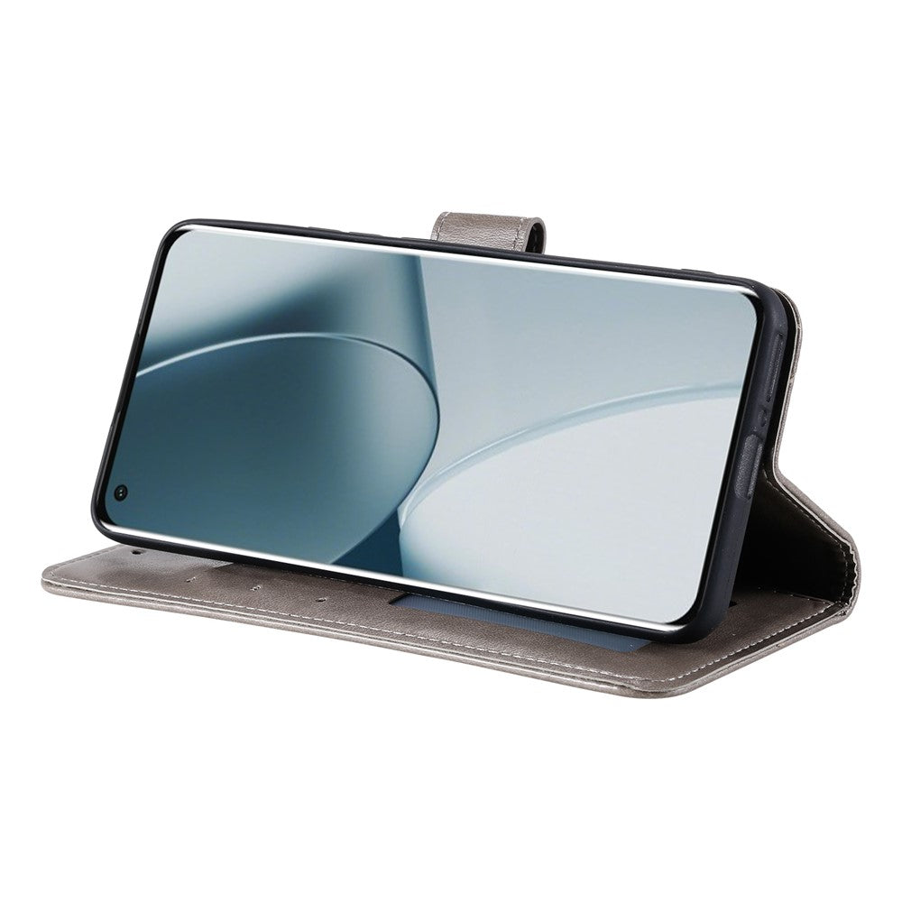 For Xiaomi 17T Pro Stand Case Imprinted Totem PU Leather Wallet Phone Cover with Wrist Strap