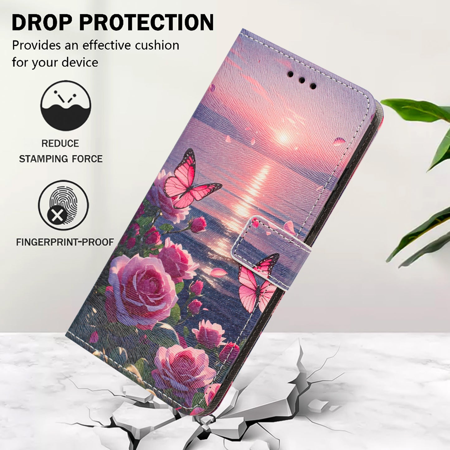 For Nothing Phone (4a) Case Pattern Printing PU Leather Flip Wallet Phone Cover with Wrist Strap