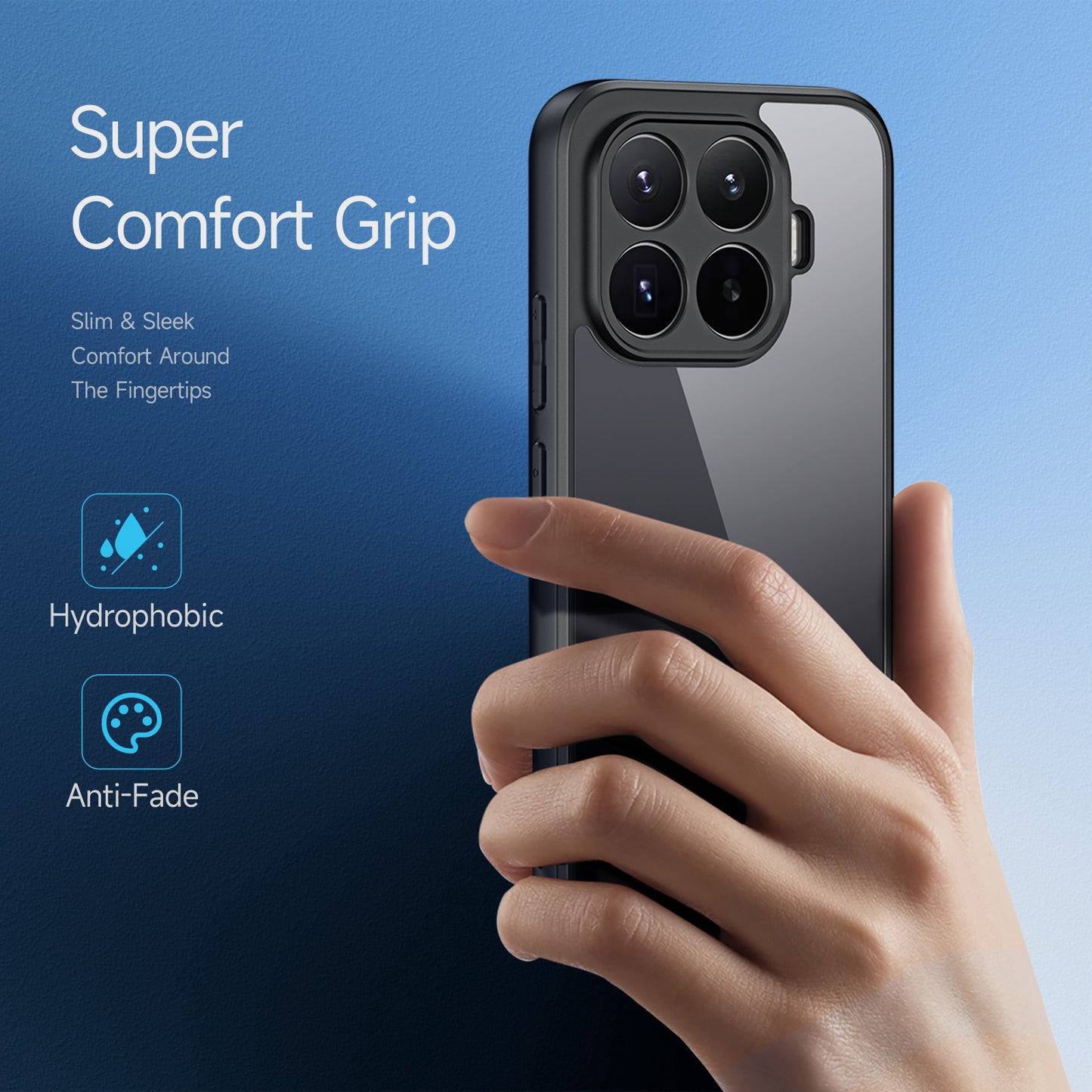 Xiaomi 17T – Transparente Handyhülle aus PC und TPU