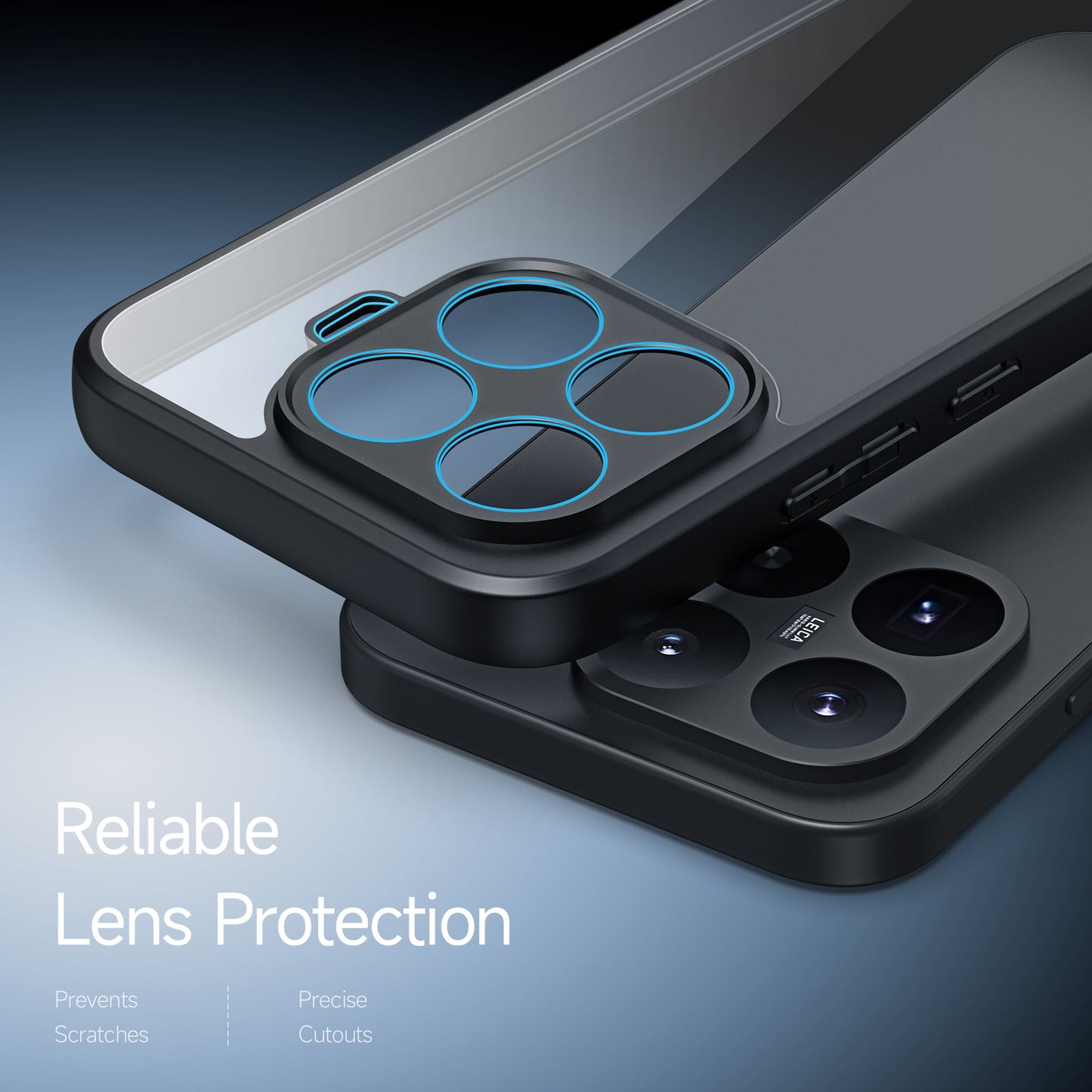 Xiaomi 17T – Transparente Handyhülle aus PC und TPU