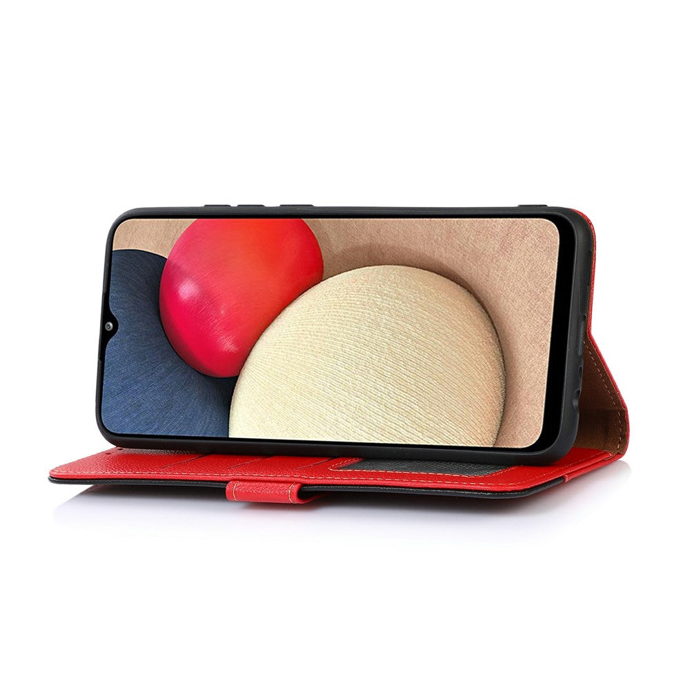 KHAZNEH For Xiaomi 17T Pro Case RFID Blocking Wallet Litchi Texture PU Leather Phone Cover with Strap