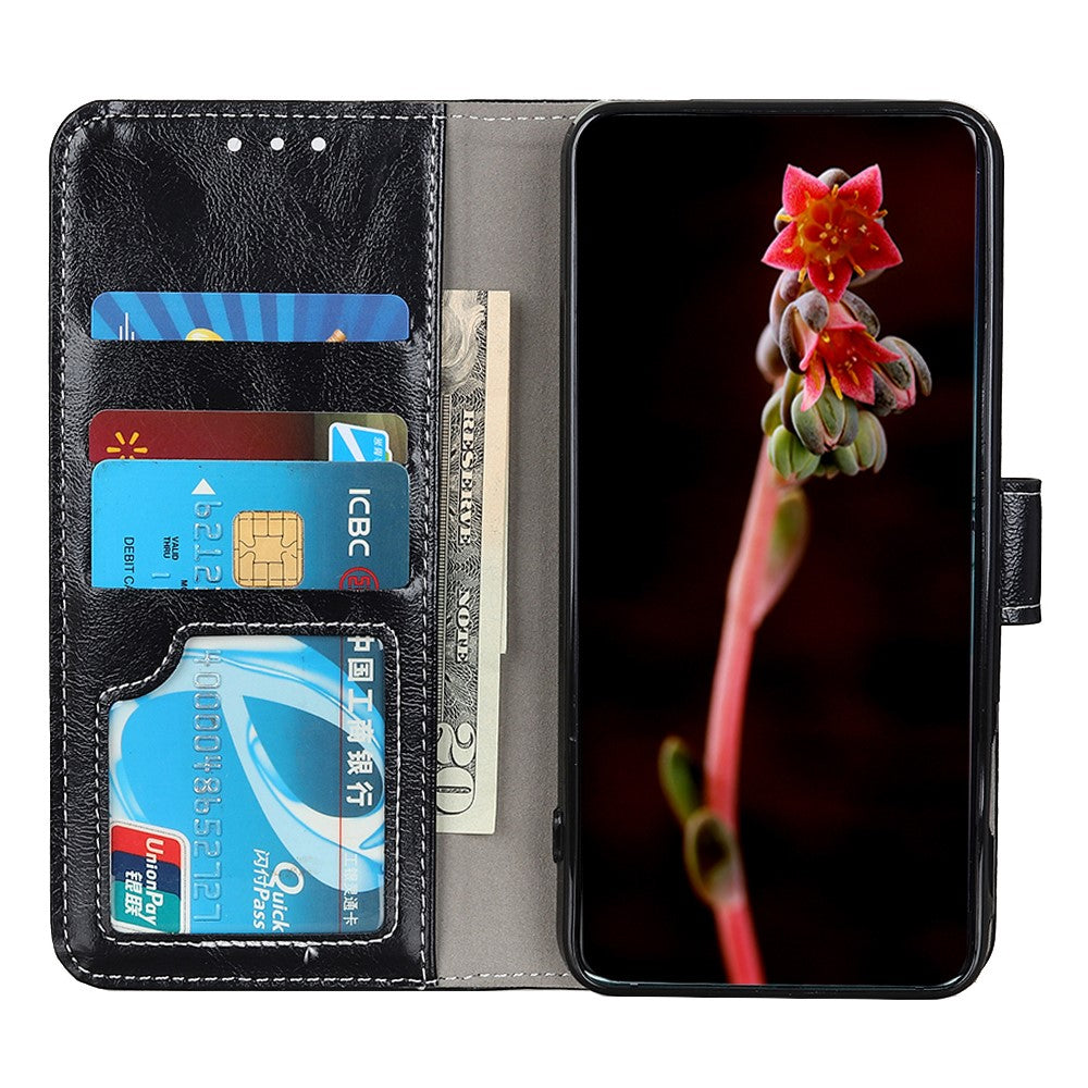 For Xiaomi 17T Case Wallet Leather Phone Cover Crazy Horse Texture