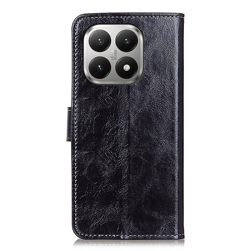 For Xiaomi 17T Pro Case Wallet Leather Phone Cover Crazy Horse Texture