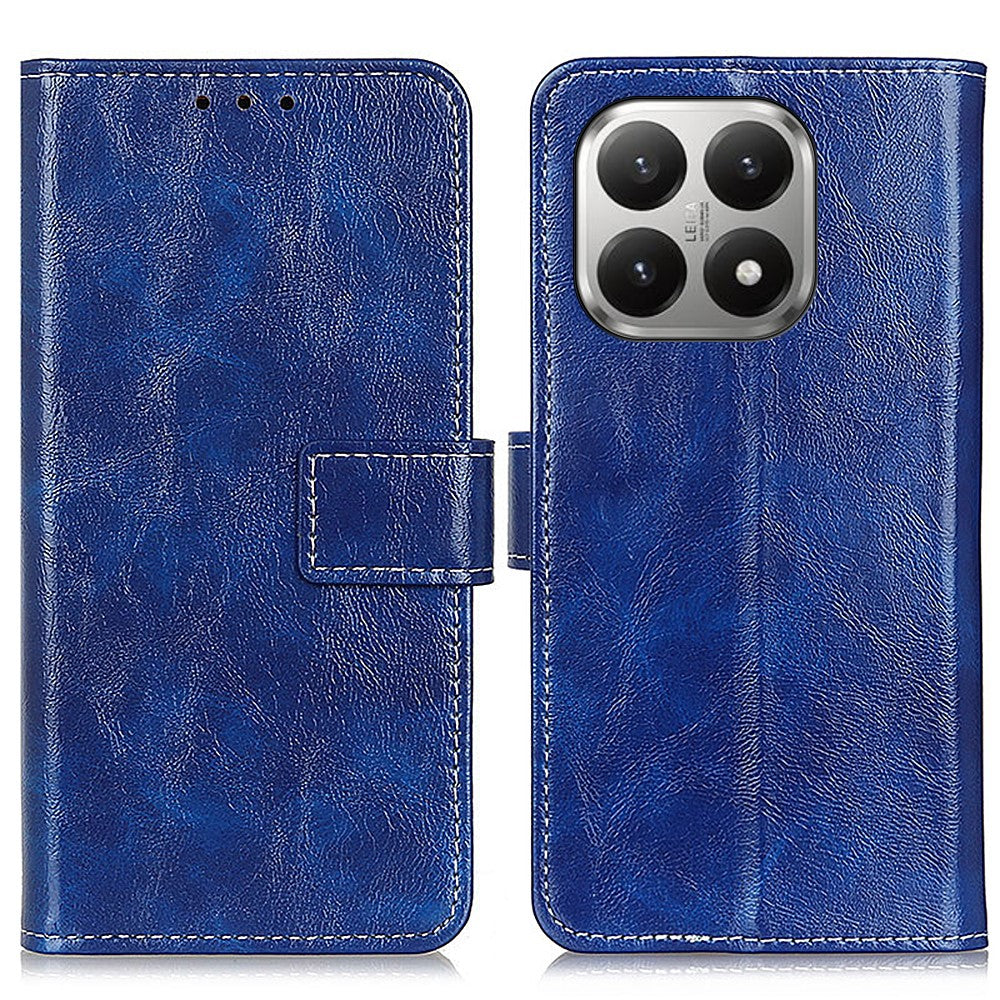 For Xiaomi 17T Pro Case Wallet Leather Phone Cover Crazy Horse Texture